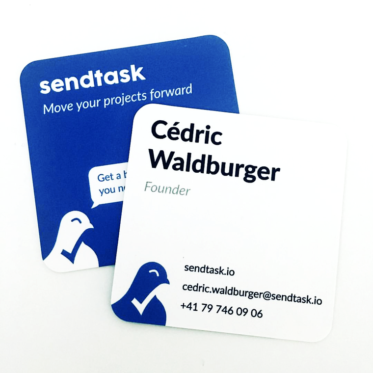 Sendtask business cards 